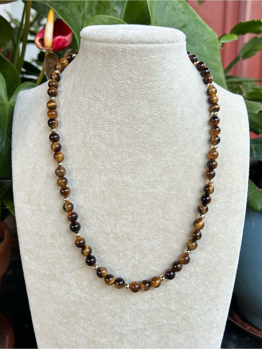 Tiger’s eye necklace